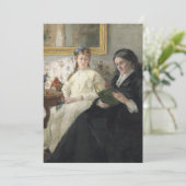 Moeder en zus van de kunstenaar | Berthe Morisot (Staand voorkant)