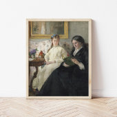 Moeder en zus van de kunstenaar | Berthe Morisot Poster