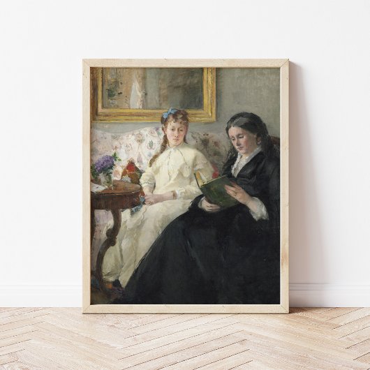 Moeder en zus van de kunstenaar | Berthe Morisot Poster