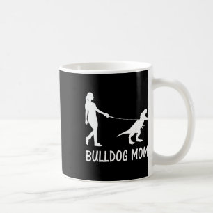 Moeder Engels bulldog mama hond dinosaurus vrouwen Koffiemok