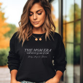 Moeder Era Sweater Custom Naam Gift voor Mam