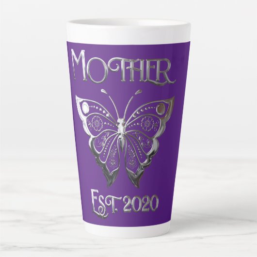 Moeder Est 2020 Latte Mok (Voorkant)