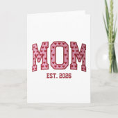 Moeder Est 2026 Op maat gemaakte moeder Moederdag  Kaart (Voorkant)
