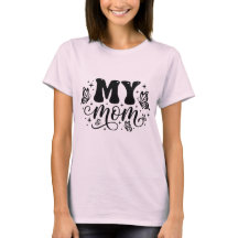 Moeder Esthetische Vlinder Moederdag Shirt