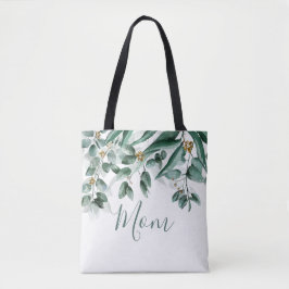Moeder Eucalyptus Foliage Moderne Waterverf Tote Bag