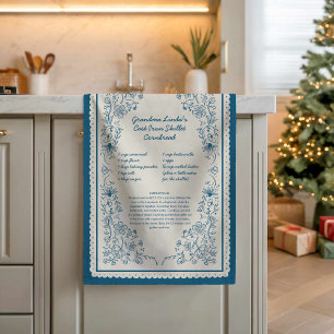 Moeder Familie Recept Erfstuk Keukenhanddoek