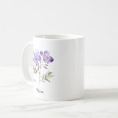 Moeder Februari Geboortebloem Koffiemok (Voorkant links)