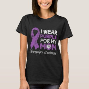 Moeder Fibro Fibromyositis Ondersteuning Grunge T-shirt