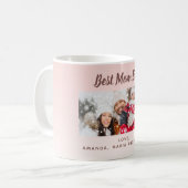 Moeder foto blush roze koffiemok (Voorkant links)