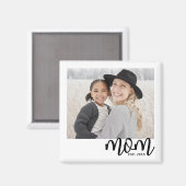 Moeder Foto Cadeau Magneet (Voorkant / Achterkant)