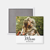 Moeder Foto Cadeau Magneet (Voorkant / Achterkant)