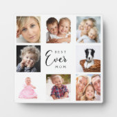 Moeder foto collage zwart fotoplaat (Voorkant)