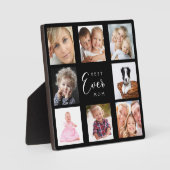 Moeder foto collage zwart wit fotoplaat (Voorkant)