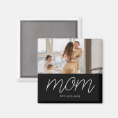 Moeder Foto Moederdag Magneet (Voorkant / Achterkant)
