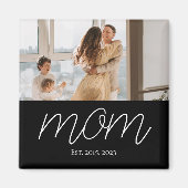 Moeder Foto Moederdag Magneet (Voorkant)