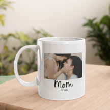 Moeder foto witte Moederdag cadeau