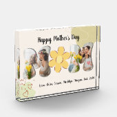 Moeder fotoblok, gepersonaliseerde Moederdag cadea Fotoblokken (Links)