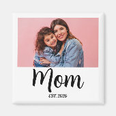 Moeder Fotocadeau Gesticht Magneet (Voorkant)