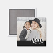 Moeder Fotocadeau Moederdag Magneet (Voorkant / Achterkant)