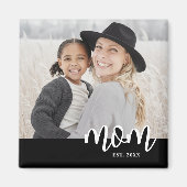 Moeder Fotocadeau Moederdag Magneet (Voorkant)