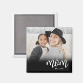 Moeder Fotocadeau Moederdag Magneet (Voorkant / Achterkant)