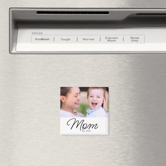 Moeder Fotocadeaubon Magneet (Insitu (Vaatwasser))