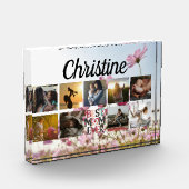 Moeder Fotocollage Elegant Keepsake Fotoblokken (Links)