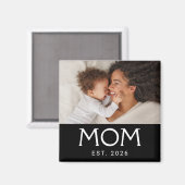 Moeder Fotografeerde Moederdag Magneet (Voorkant / Achterkant)