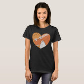 Moeder Fox en Baby Fox Love T-shirt (Voorkant volledig)