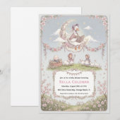 moeder gans babyshower uitnodigingen (Voorkant / Achterkant)