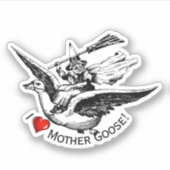Moeder Gans Dag Sticker (Voorkant)