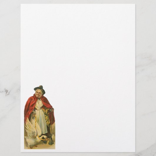 Moeder Gans Oud Victoriaans Verhalenboek (Voorkant)