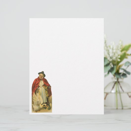 Moeder Gans Oud Victoriaans Verhalenboek (Staand voorkant)