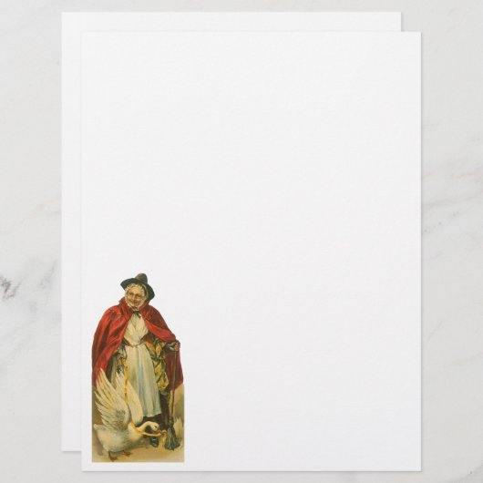 Moeder Gans Oud Victoriaans Verhalenboek (Voorkant / Achterkant)