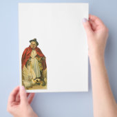 Moeder Gans Oude Victoriaanse Verhalenboek Flyer (Hand)