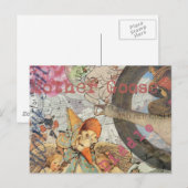 Moeder Gans Sprookje Briefkaart (Voorkant / Achterkant)