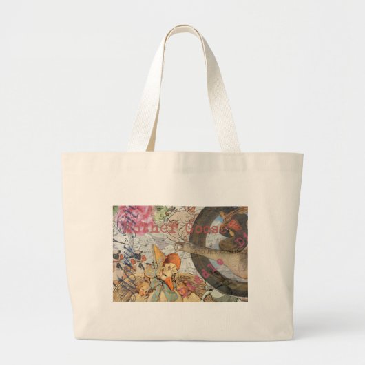 Moeder Gans Sprookje Grote Tote Bag (Voorkant)