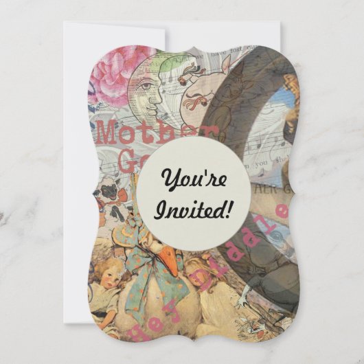 Moeder Gans Sprookje Kaart (Voorkant)