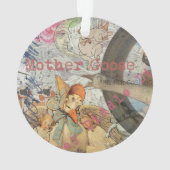 Moeder Gans Sprookje Ornament (achterkant)