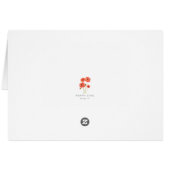 Moeder Gans Watercolor Print Wenskaart (Achterkant Horizontaal)