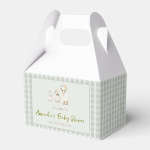 Moeder Ganzen en Gansje Baby Shower Bedankdoosjes