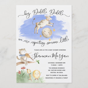 Moeder Ganzen Uitnodiging voor Baby Shower