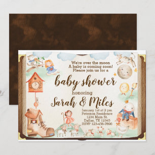 Moeder Ganzen Uitnodiging voor Baby Shower