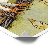 moeder ganzenkwekerij Rhyme ABC's kwekerij Poster (Hoek)