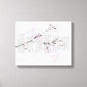 Moeder Gedicht Canvas Afdruk (Voorkant)