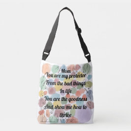 Moeder Gedicht Crossbody Tas