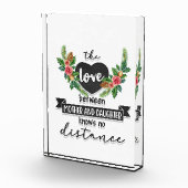 Moeder geeft de liefde tussen moeder en dochter fotoblokken (Rechts)