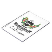 Moeder geeft de liefde tussen moeder en dochter notitieboek (Linkerzijde)