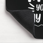 Moeder geeft mam Je bent mijn Hero Muismat (Hoek)