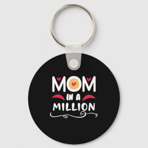 Moeder geeft mama een miljoen. sleutelhanger